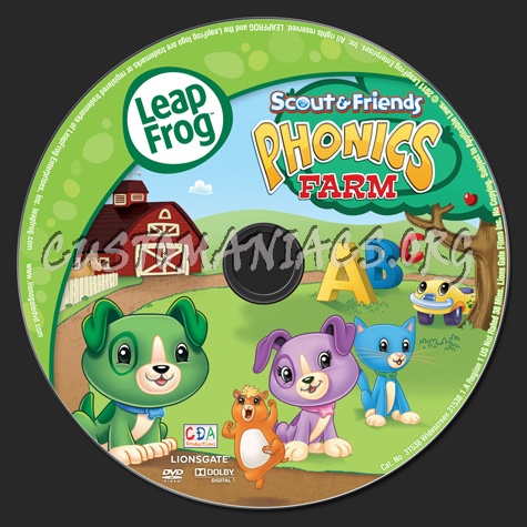 Leap Frog Phonics Farm dvd label