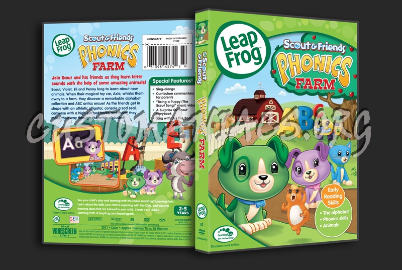 Leap Frog Phonics Farm dvd cover