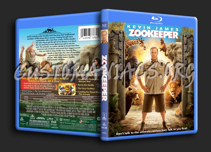 Zookeeper blu-ray cover