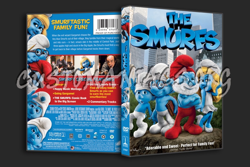 The Smurfs dvd cover