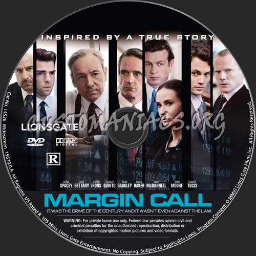 Margin Call dvd label