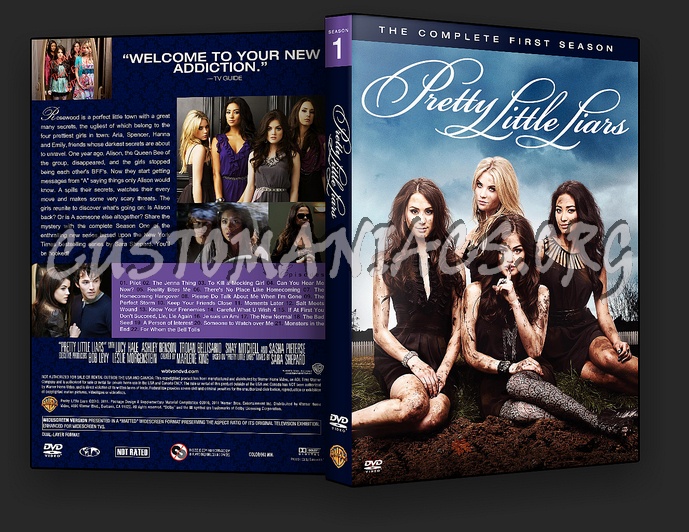 Pretty Little Liars - Season One dvd cover