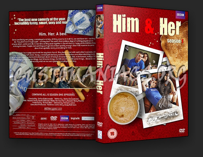 Him & Her - Season 1 dvd cover