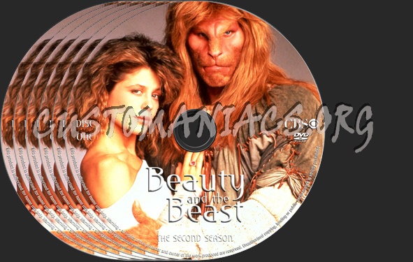 Beauty and the Beast Season 2 dvd label