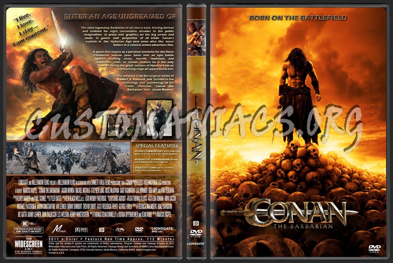 Conan the Barbarian dvd cover