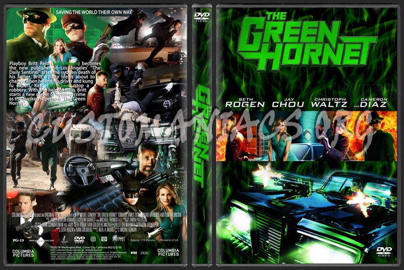 The Green Hornet dvd cover
