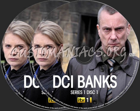 DCI Banks Series 1 dvd label