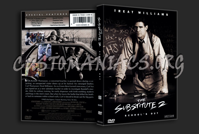 The Substitute 2: School's Out dvd cover