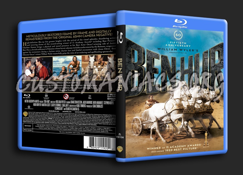 Ben Hur blu-ray cover