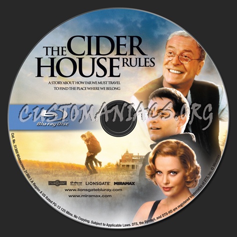 The Cider House Rules blu-ray label