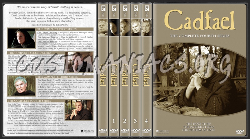 Cadfael - The Complete Collection dvd cover