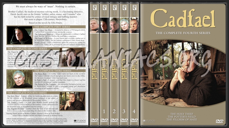 Cadfael - The Complete Collection dvd cover