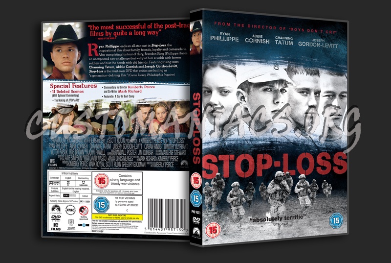 Stop-Loss dvd cover