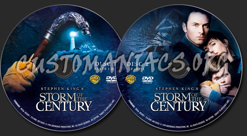 Storm of the Century dvd label