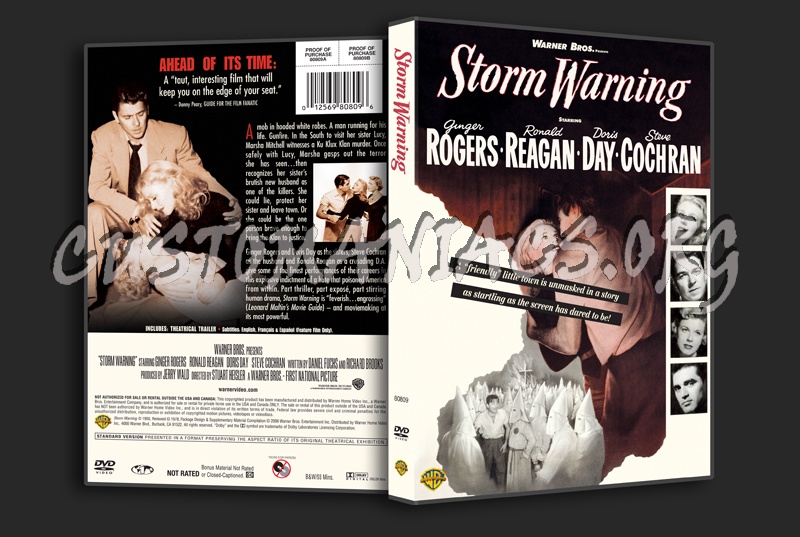 Storm Warning dvd cover