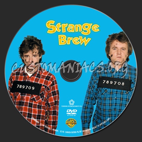 Strange Brew dvd label