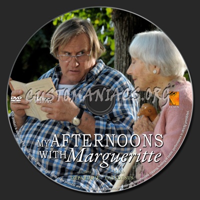 My Afternoons with Margueritte dvd label