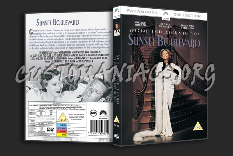 Sunset Boulevard dvd cover