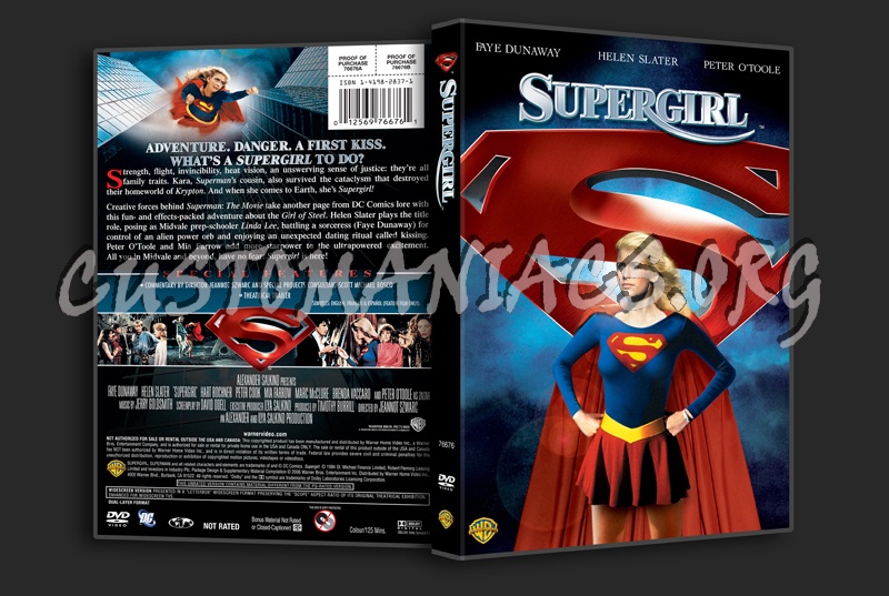 Supergirl dvd cover