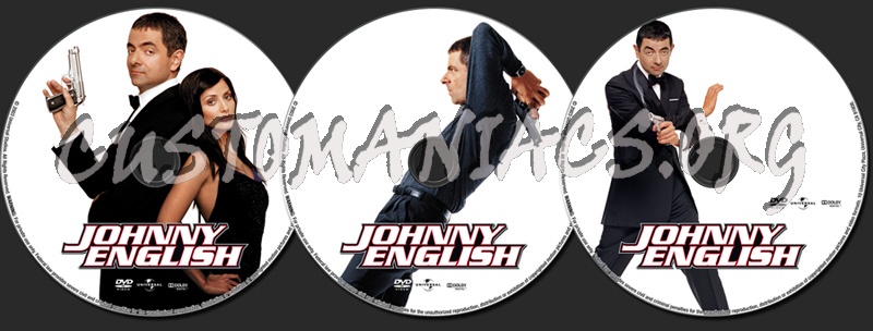 Johnny English dvd label