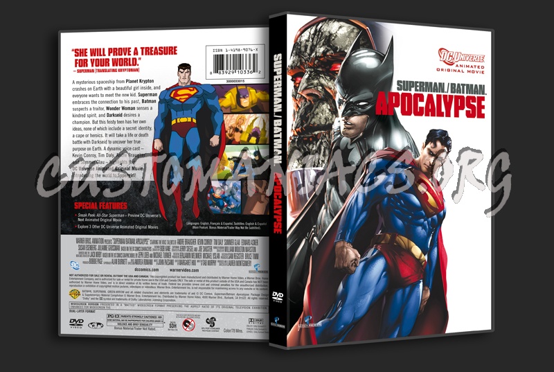 Superman / Batman Apocalypse dvd cover