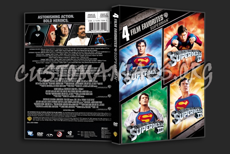 Superman Collection dvd cover