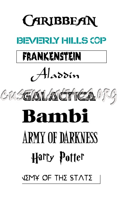 Font Movies 
