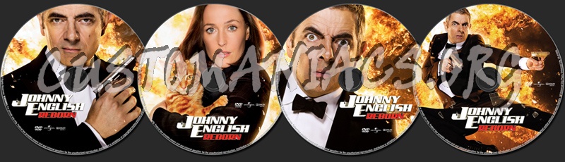 Johnny English Reborn dvd label