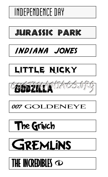 Font Movies 