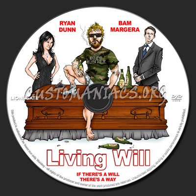 Living Will dvd label