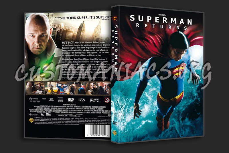 Superman Returns dvd cover