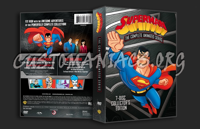 Superman the Complete Animated Series dvd cover