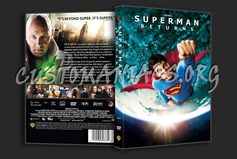 Superman Returns dvd cover