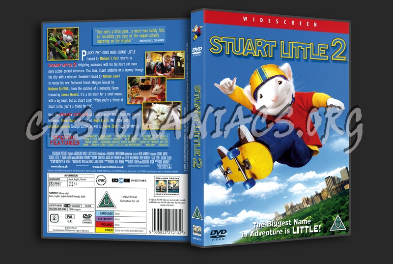Stuart Little 2 dvd cover