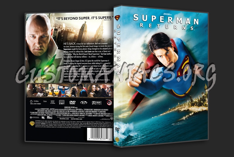 Superman Returns dvd cover