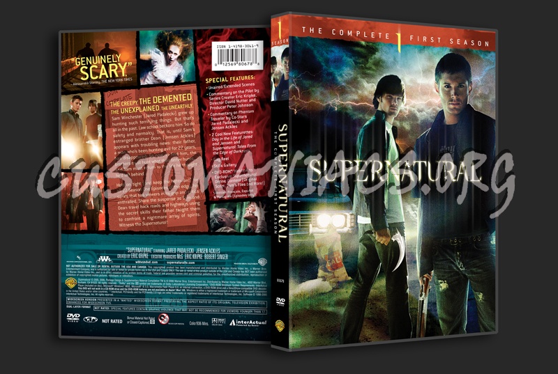 Supernatural Season 1 dvd cover