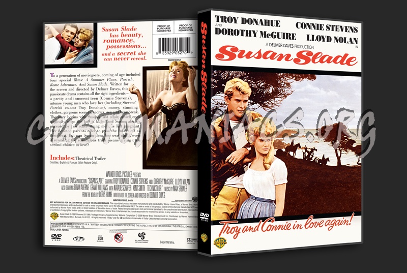 Susan Slade dvd cover