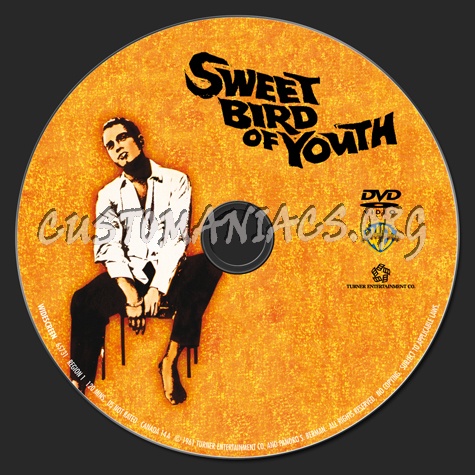 Sweet Bird of Youth dvd label