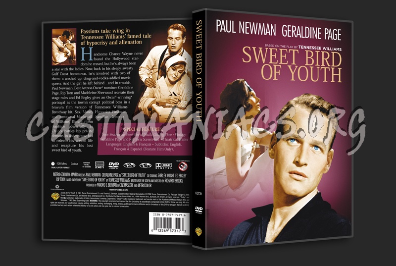 Sweet Bird of Youth dvd cover