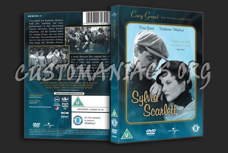 Sylvia Scarlett dvd cover