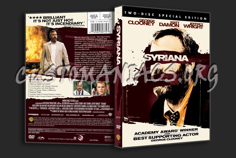 Syriana dvd cover