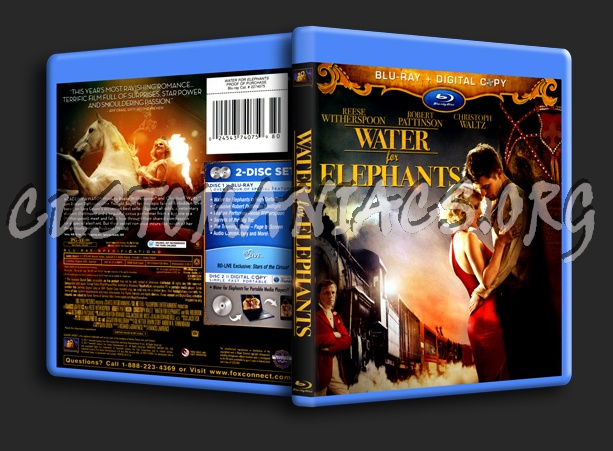 Water For Elephants blu-ray cover