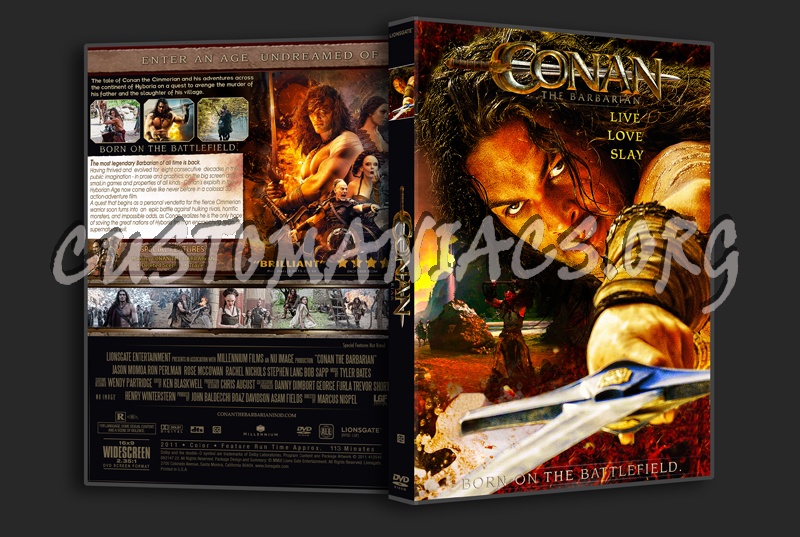 Conan the Barbarian dvd cover