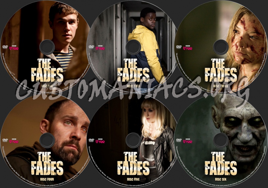 The Fades dvd label
