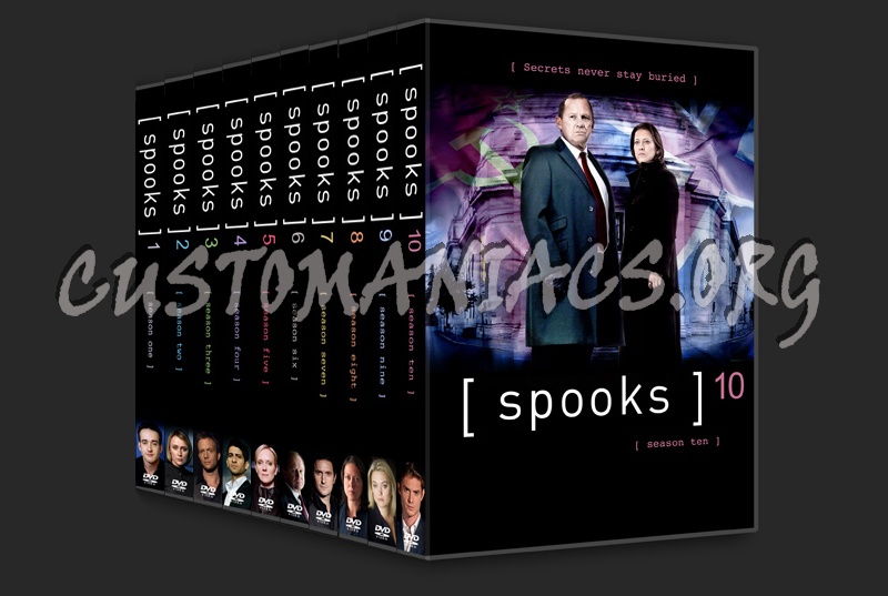 Spooks - Complete Series dvd cover