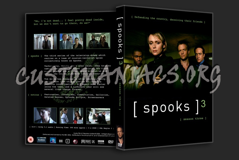 Spooks - Complete Series dvd cover