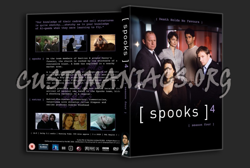 Spooks - Complete Series dvd cover