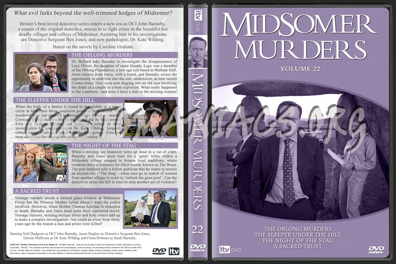Midsomer Murders - Volume 22 dvd cover