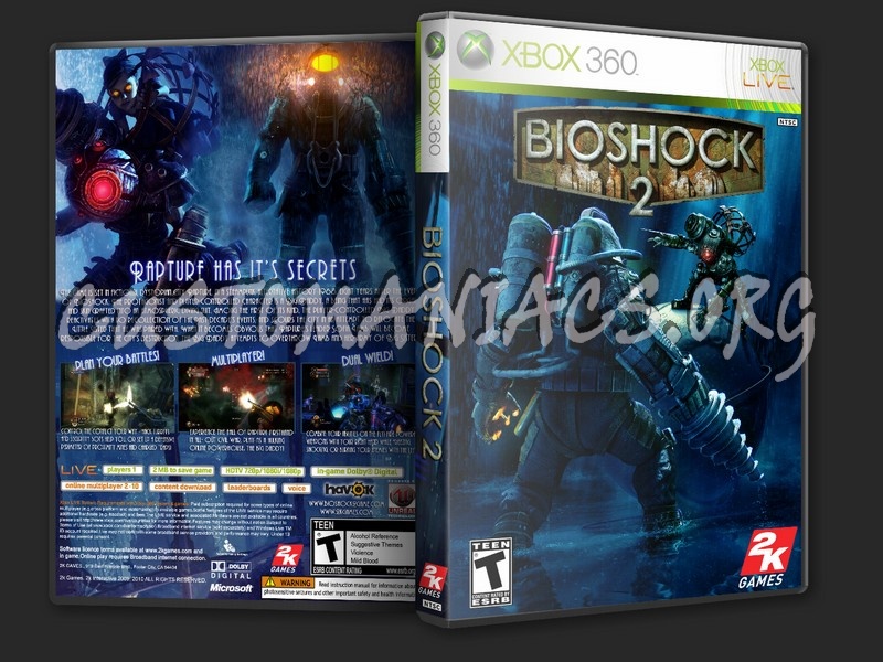 Bioshock 2 dvd cover