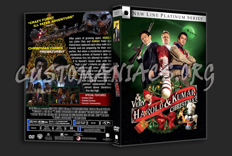 A Very Harold and Kumar Christmas dvd cover